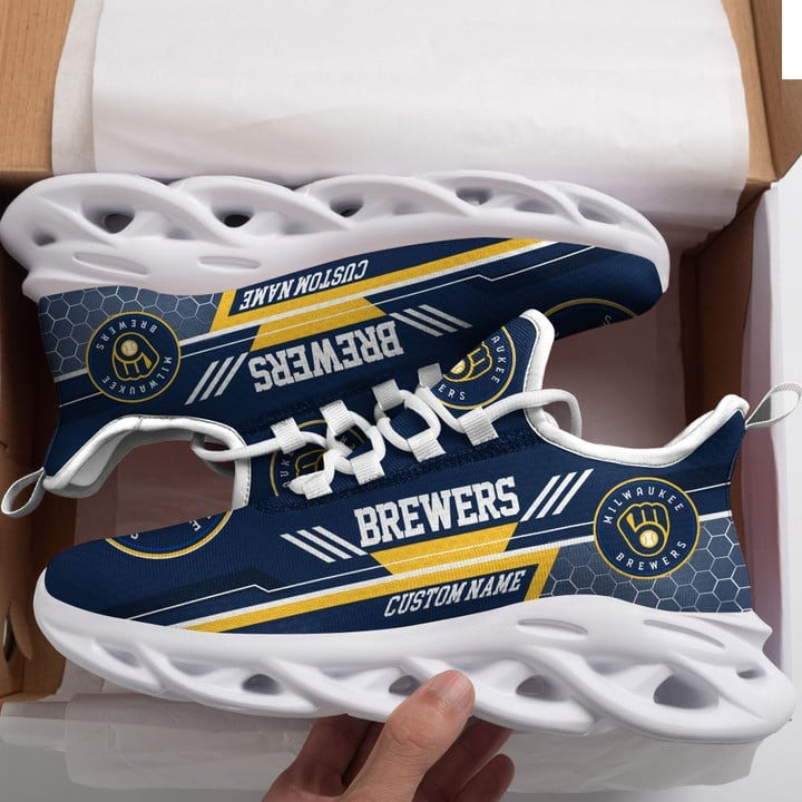 Milwaukee Brewers Max Soul Shoes Sport Sneakers Gift For Fans Sport Ver 02