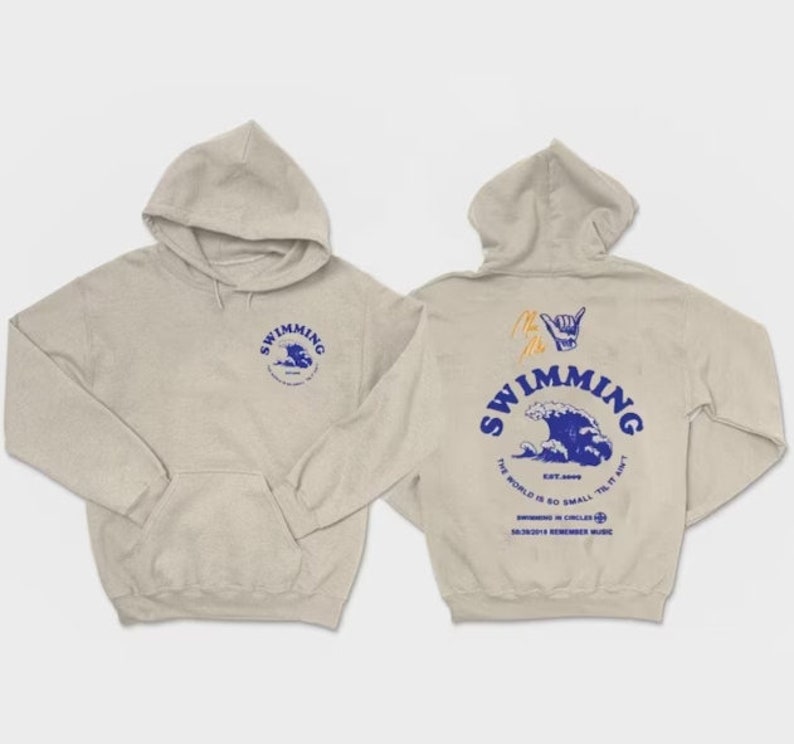 Mac Miller Swimming Shirt, Gift For Him And Her, Mac Miller Inspired Tee, Mac Miller Merch For Fans, Vintage Style Unisex Hoodie, Sweatshirt