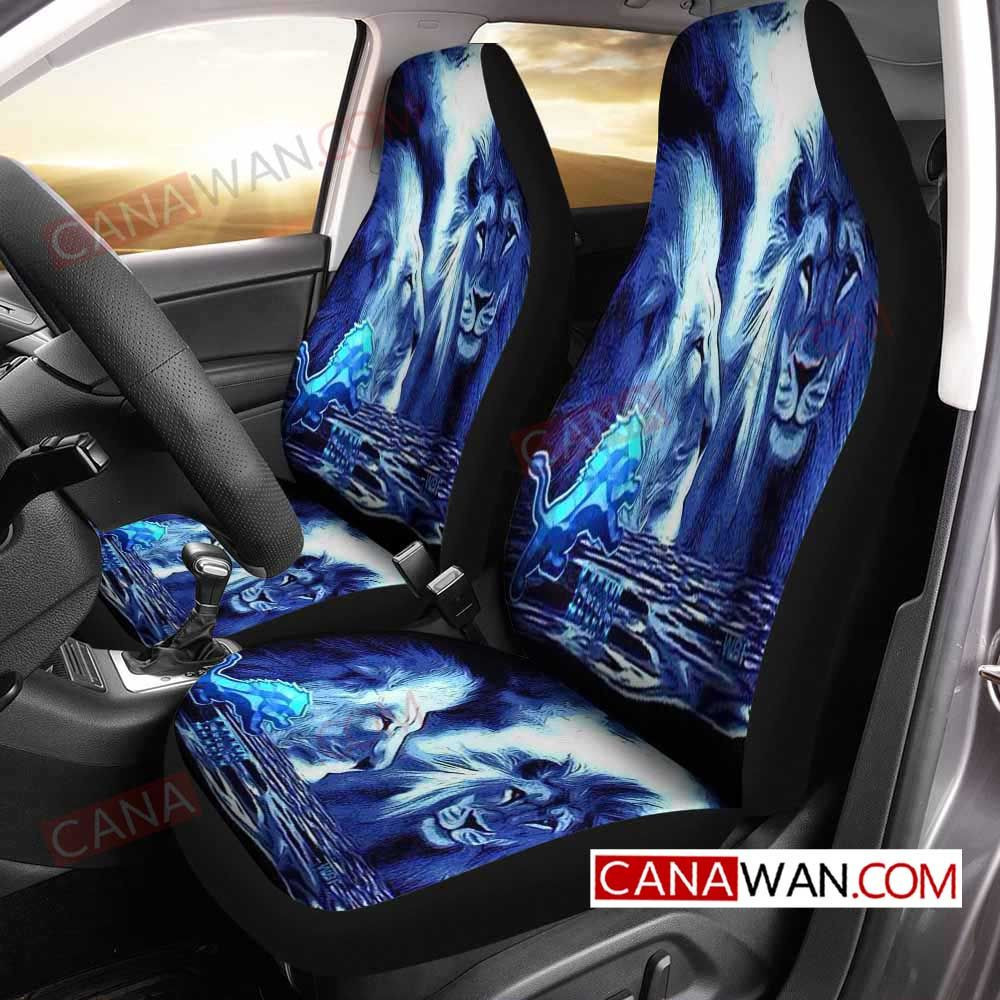 Detroit Lions Car Seat Cover Set CSC1394