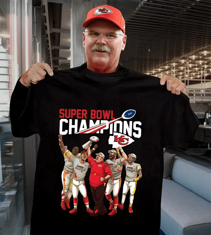 Super Bowl Champions Kansas City Chiefs Shirt Gift Vintage Football Shirt