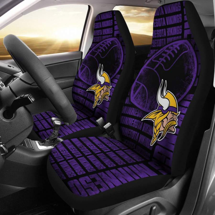 Gorgeous The Victory Minnesota Vikings Car Seat Covers CSC4712