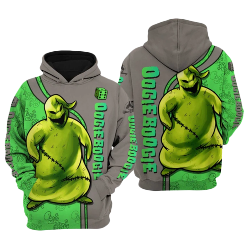 Oogie Boogie Nightmare Green Hoodie