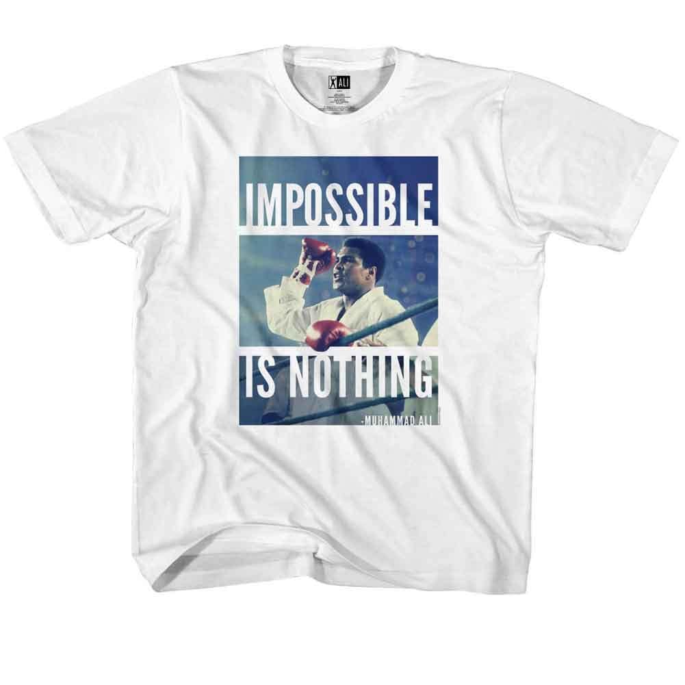 Kids Muhammad Ali Impossible Is Nothing Boxing Youth Toddler Shirt Styleart Wear