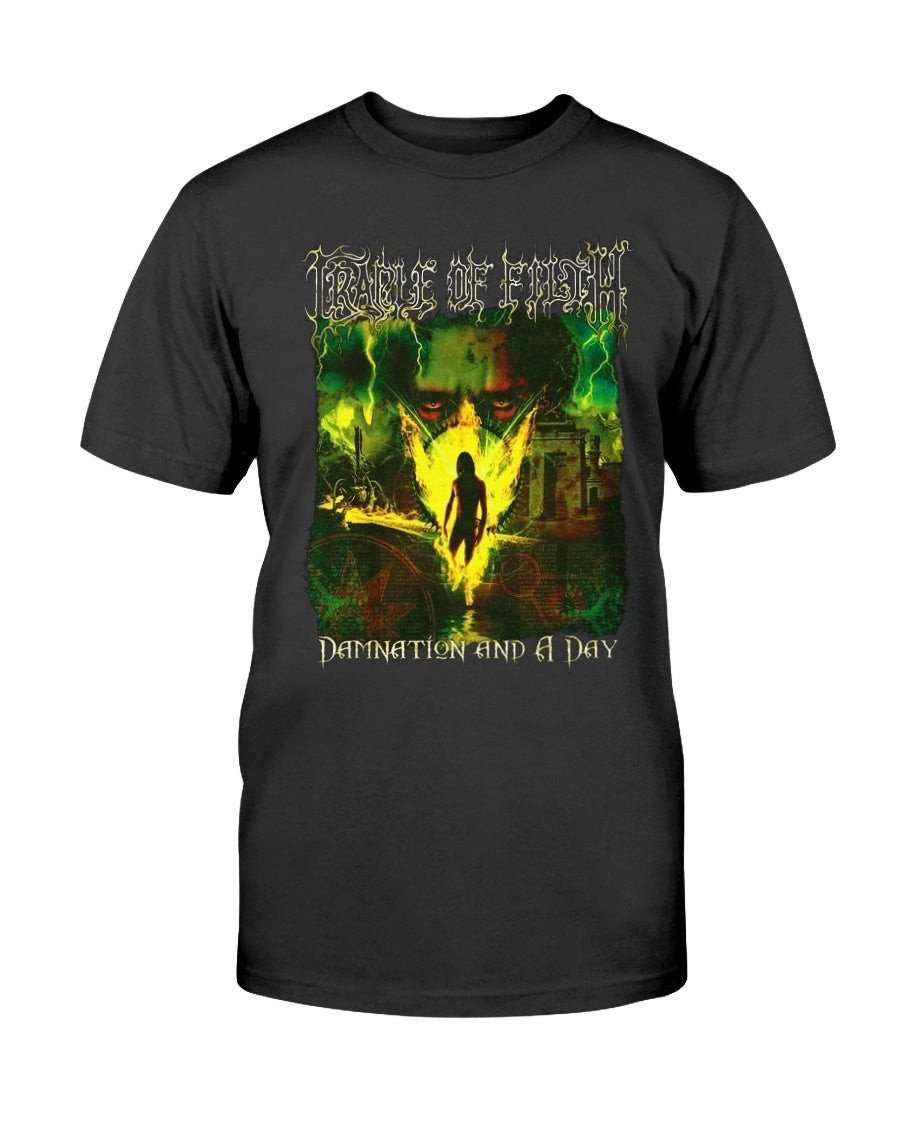 Cradle Of Filth Vintage Damnation Of A Day Band T Shirt 072621