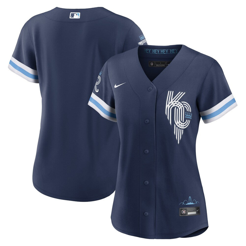 Women’S Kansas City Royals Nike Navy 2022 City Connect Replica Jersey