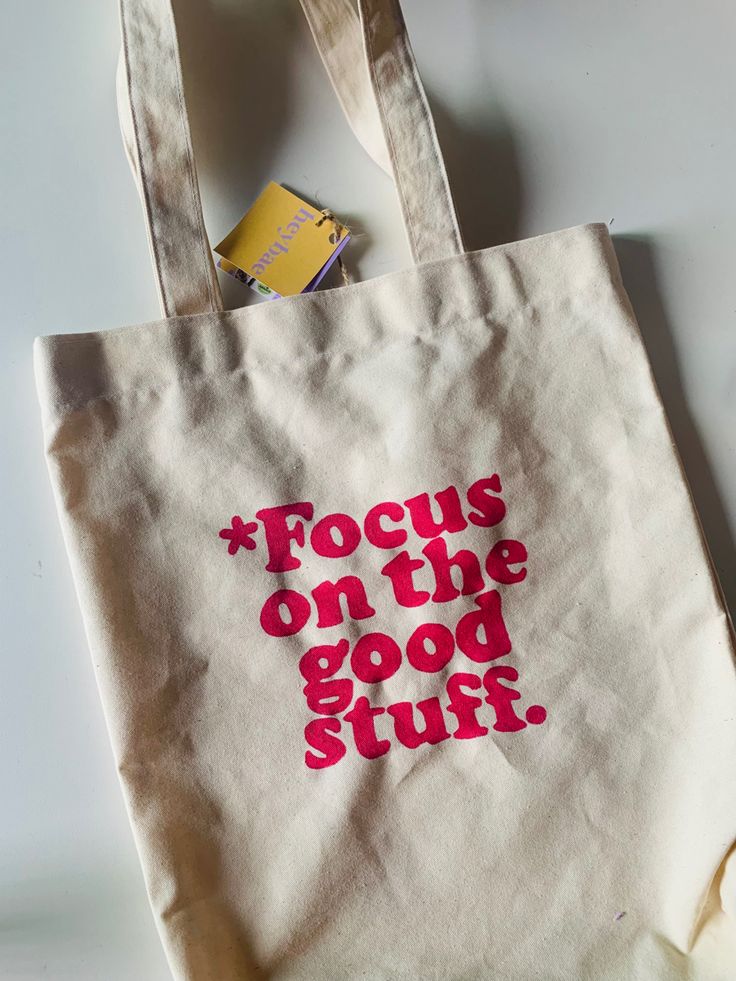 Ecobag focus on the good stuff., Best Tote Bags Ideas, Cute Tote Bags Ideas, Tote Bag Design Ideas, Girls Tote Bag, Best Canvas Tote Bags Ideas