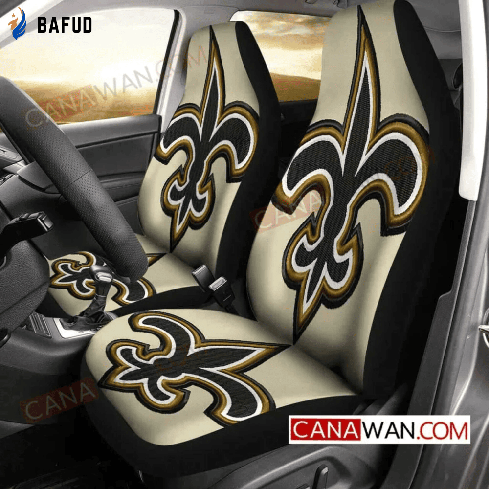 New Orleans Saints Logo Pattern Car Seat Cover CSC1751