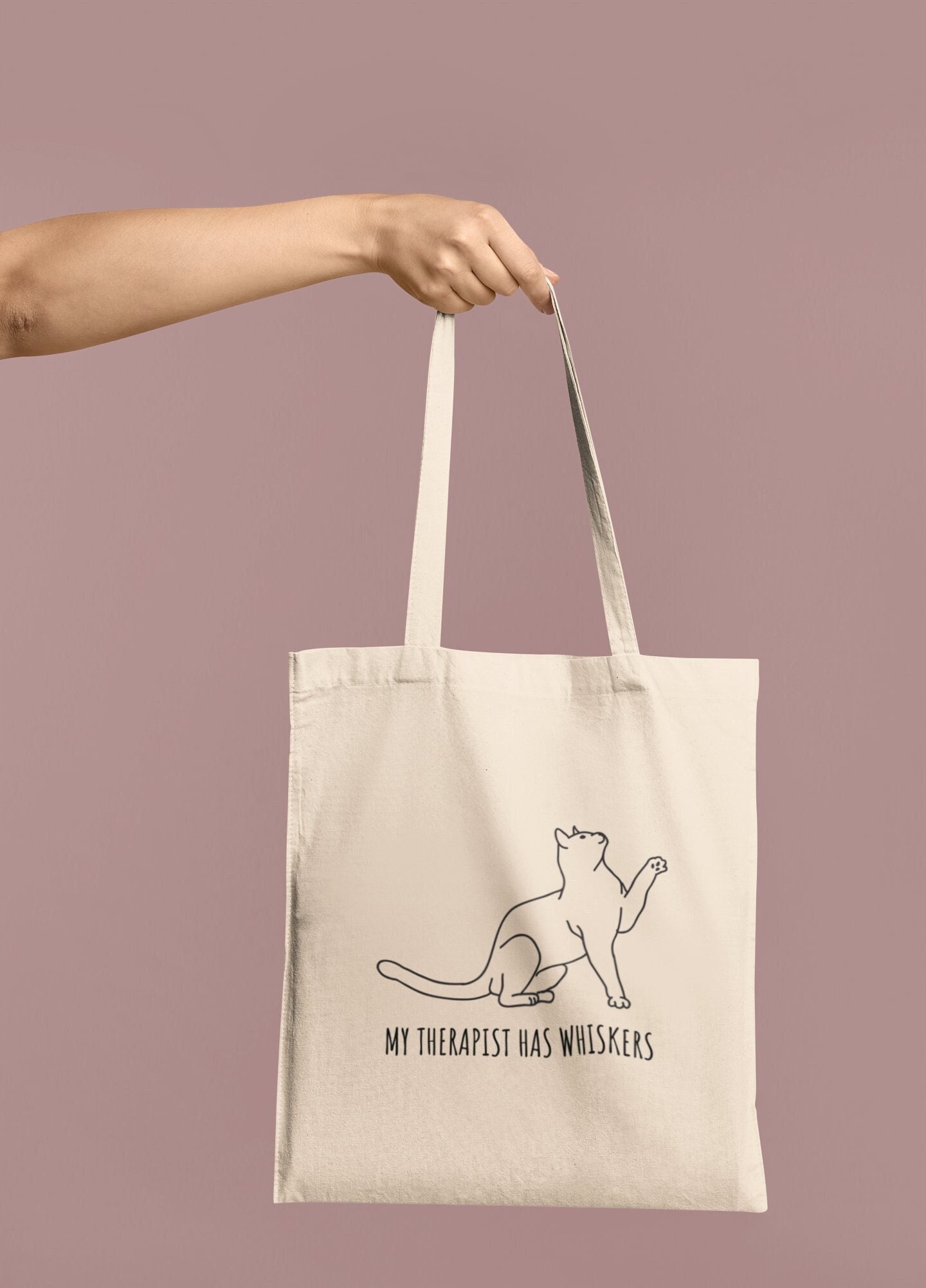 Funny Cat Tote Bag, Cat lover gifts, gift for friend, gift for her, Shopping bag, Bag for life uk, Cat gift in the uk, Cat quotes, Cat print