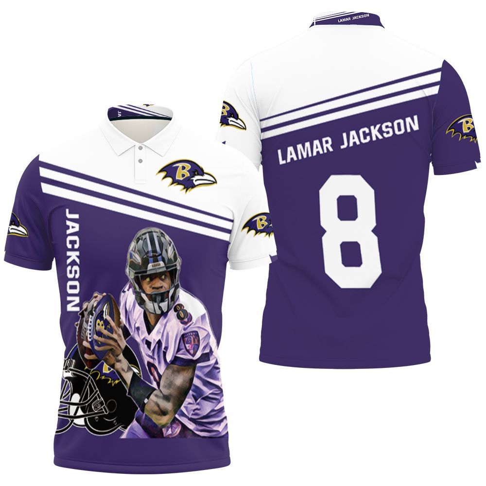 Lamar Jackson Baltimore Ravens 8 Leg …
