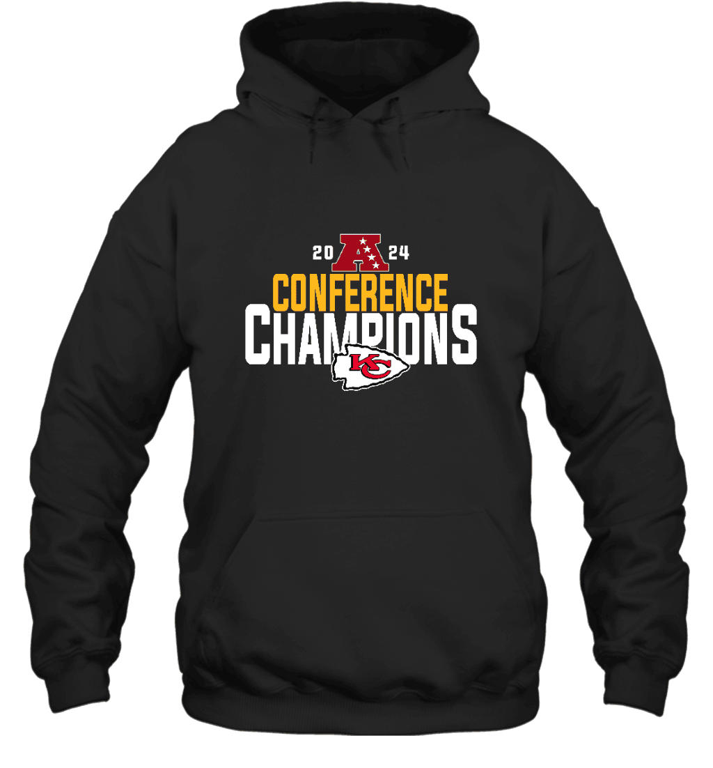 Kansas City Chiefs AFC Conference 2024 Style Unisex 2D Hoodie