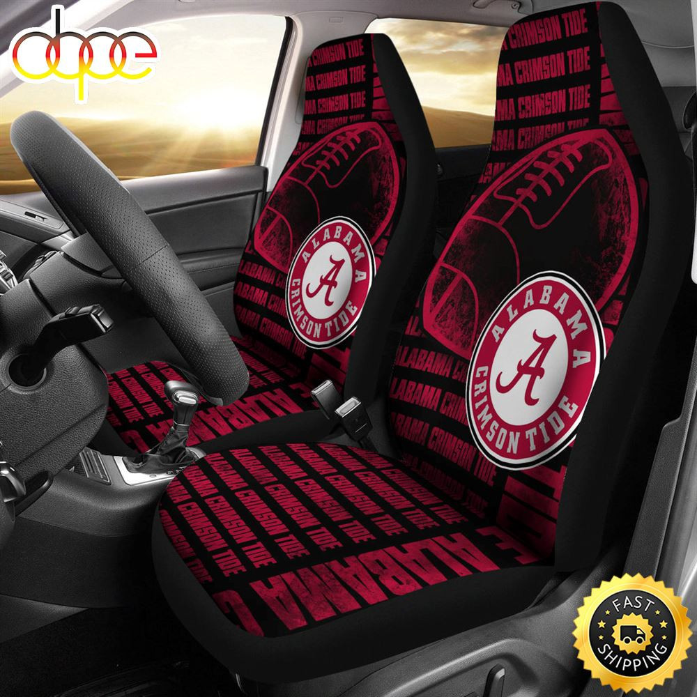 Gorgeous The Victory Alabama Crimson Tide Car Seat Cover Set CSC9553