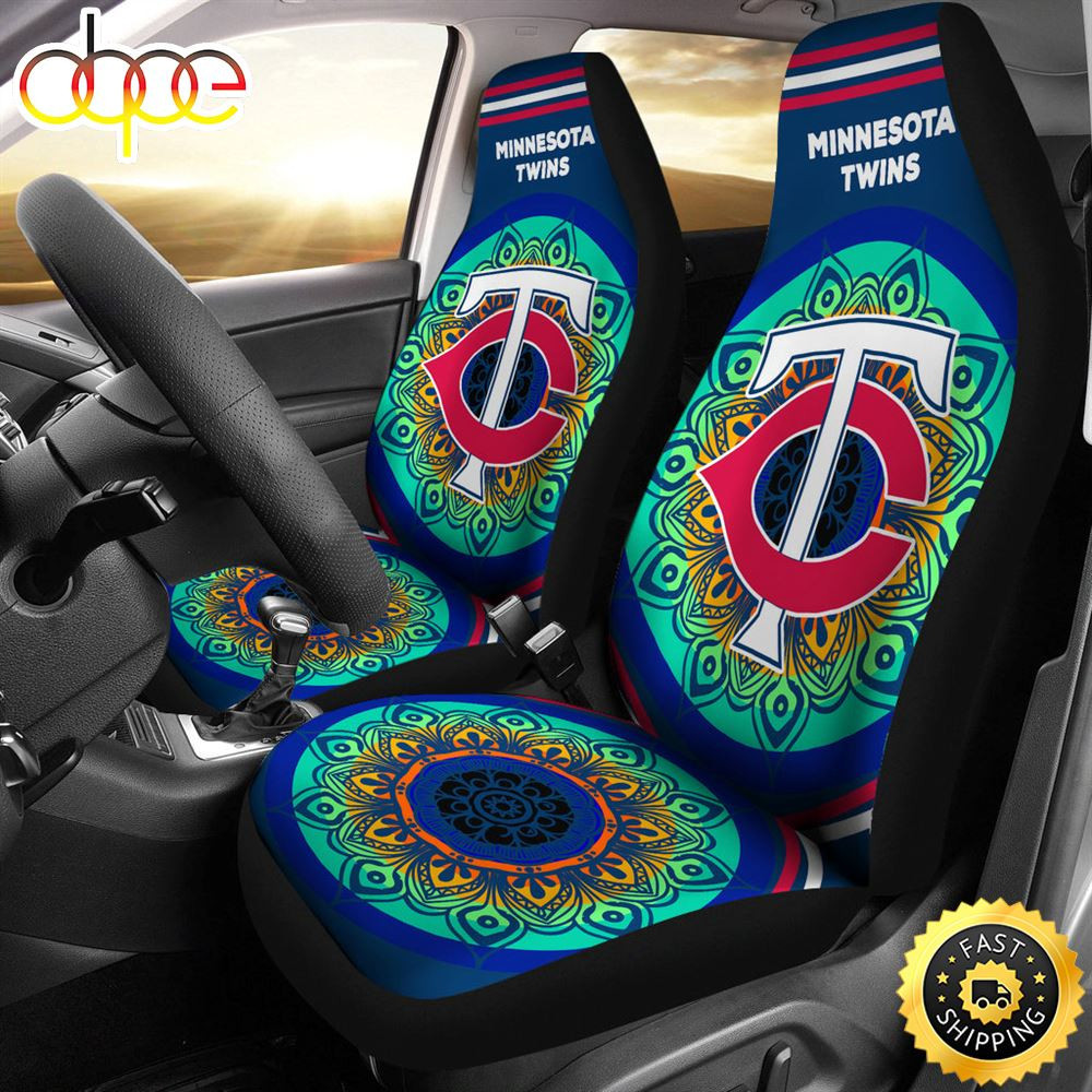 Unique Magical And Vibrant Minnesota Twins Car Seat Cover Set CSC8188