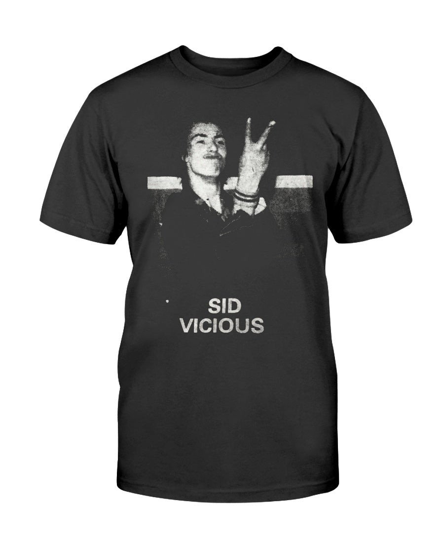 Vintage 70S Sid Vicious Punk Rock Tour Concert Promo T Shirt 071721