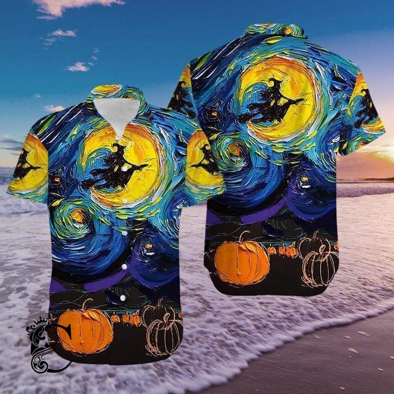 Witches Halloween Art Hawaiian Aloha …