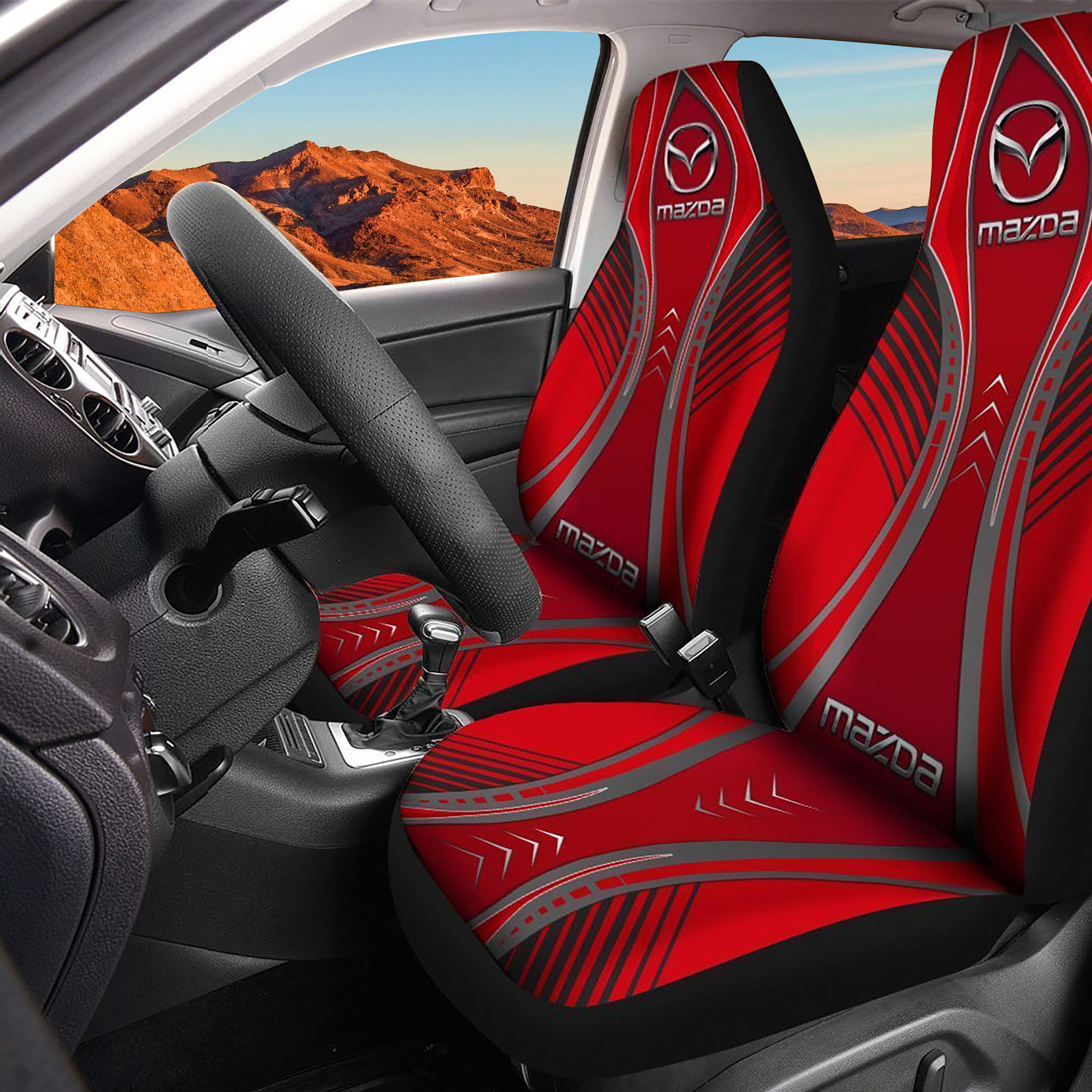 Mazda Logo Car Seat Cover Set CSC9992