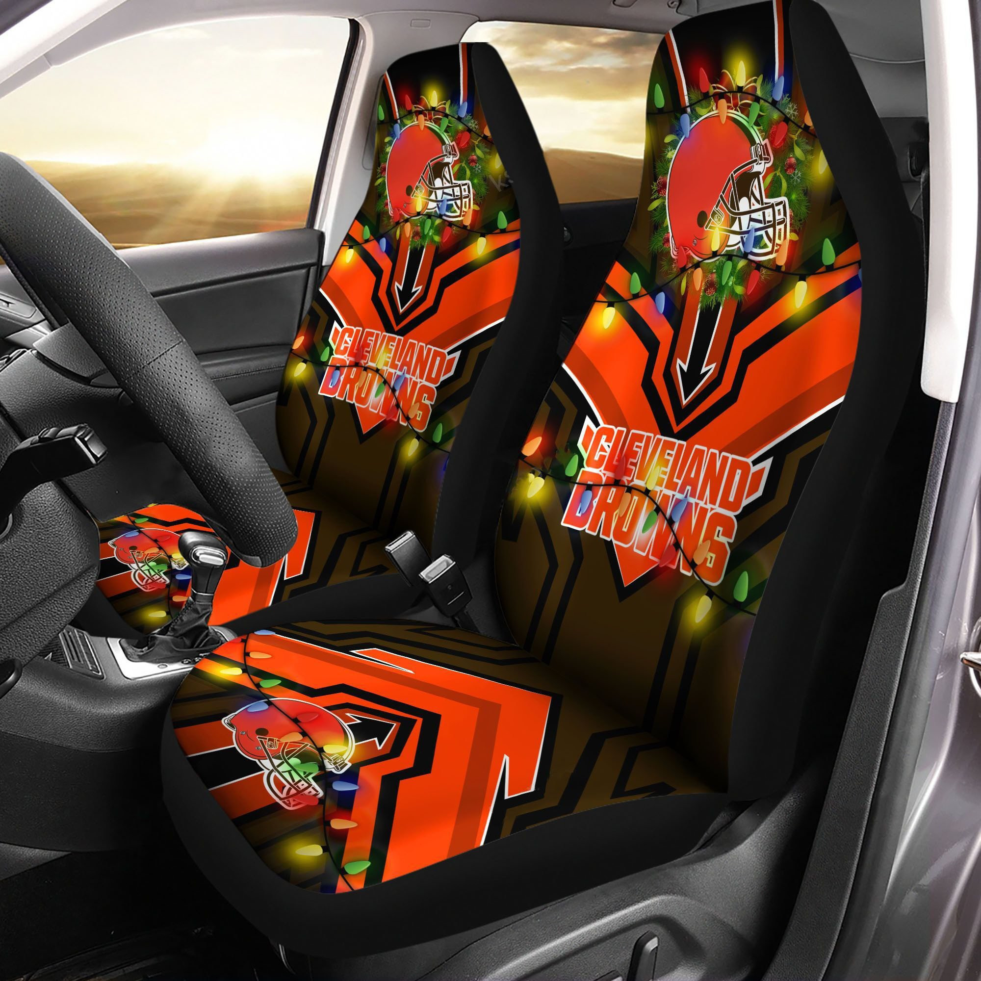 Cleveland Browns Car Seat Cover Set CSC1294