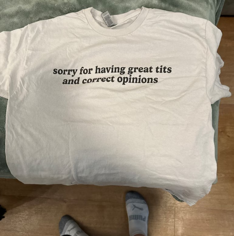 Sorry For Having Great Tis And Correct Opinions Tee Shirt Outfit