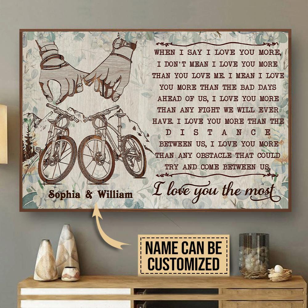 Personalized Cycling Bicycle Floral …