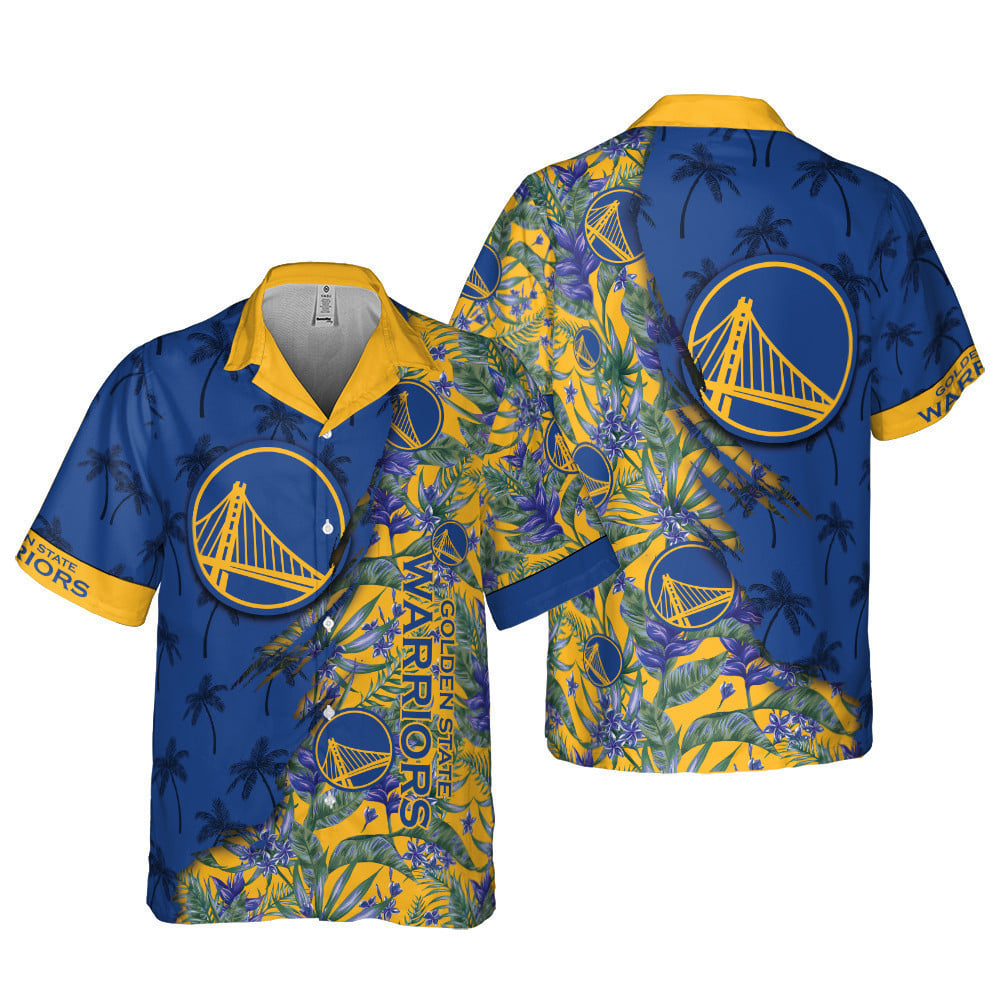Golden State Warriors National Basketball Association 2023 Aop Hawaiian Shirt