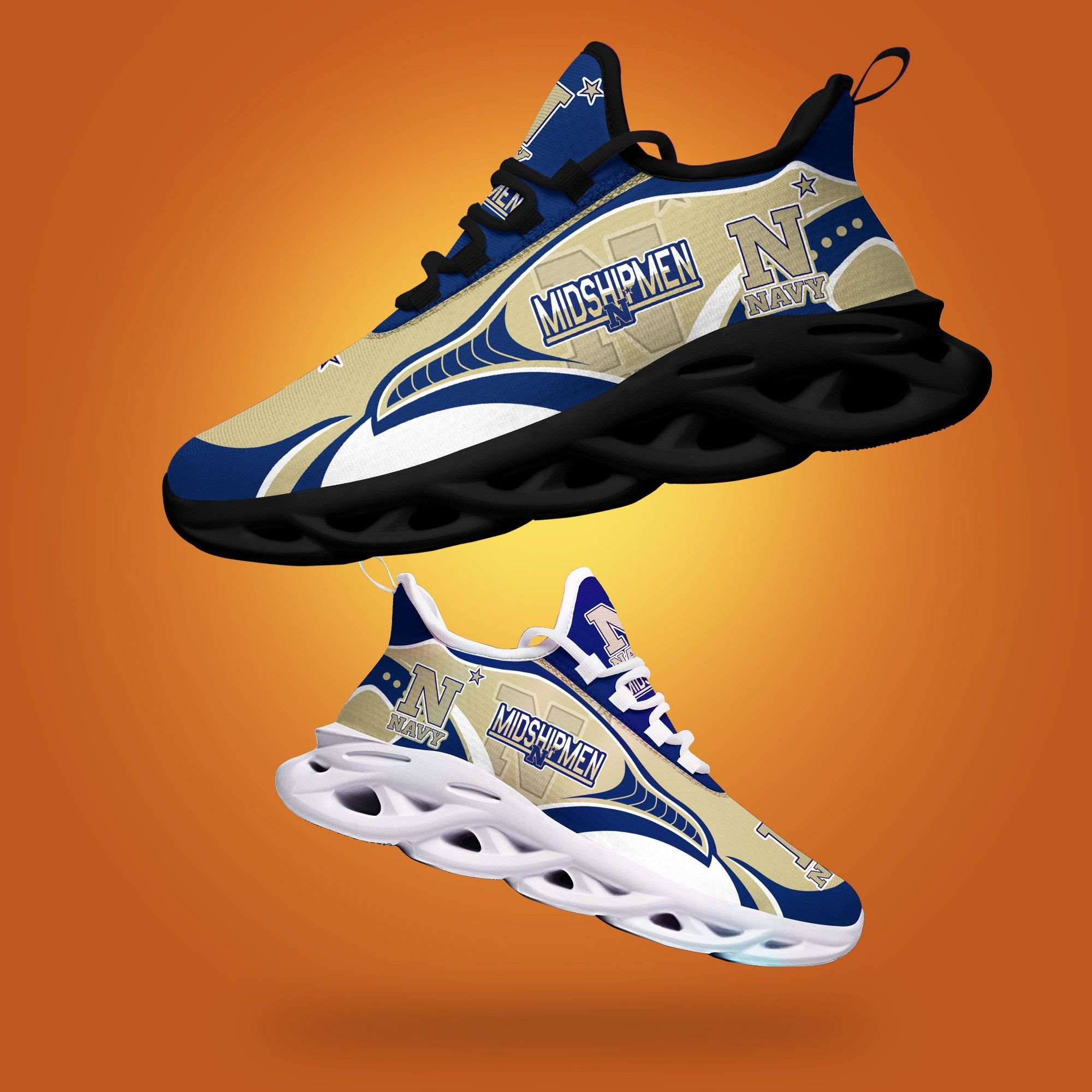 Navy Midshipmen Max Soul Shoes Dtms2910109