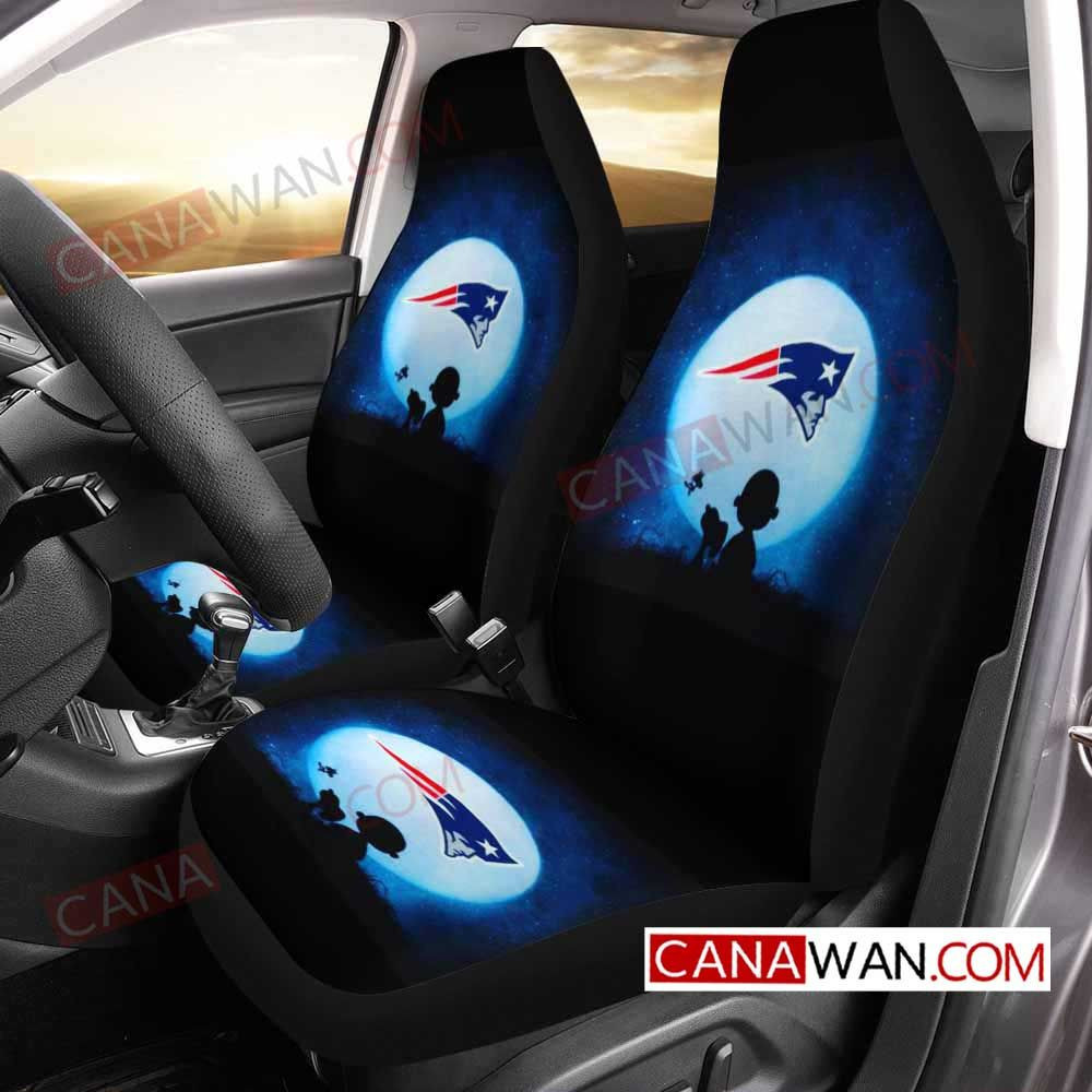 New England Patriots Car Seat Cover Set CSC372