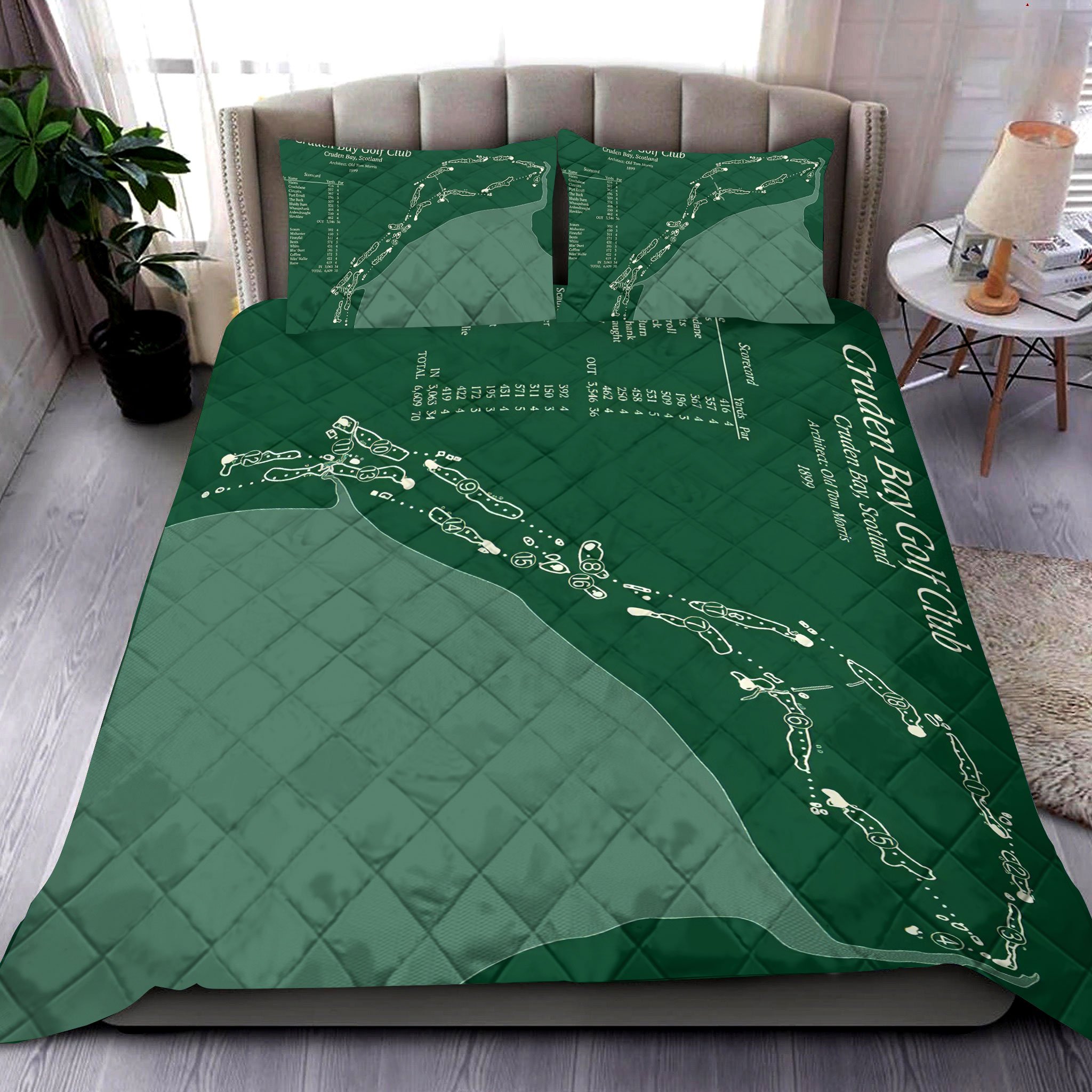 Cruden Bay Golf Club Quilt