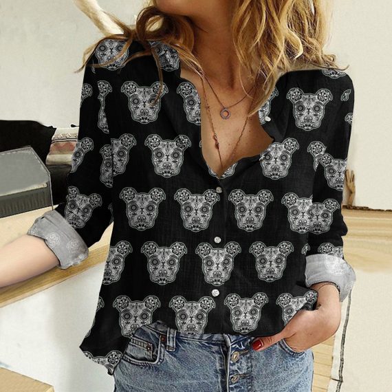 Dog Lover Gift Cotton Shirt Black Do …