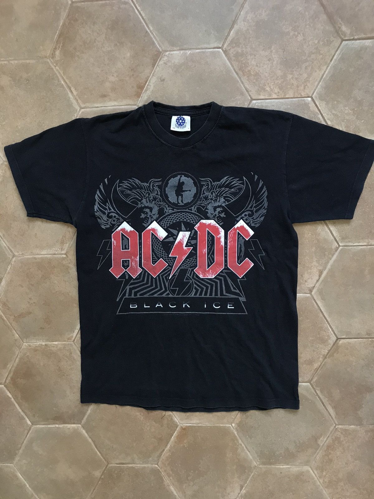 AC/DC BAND SHIRT VINTAGE RARE ROCK