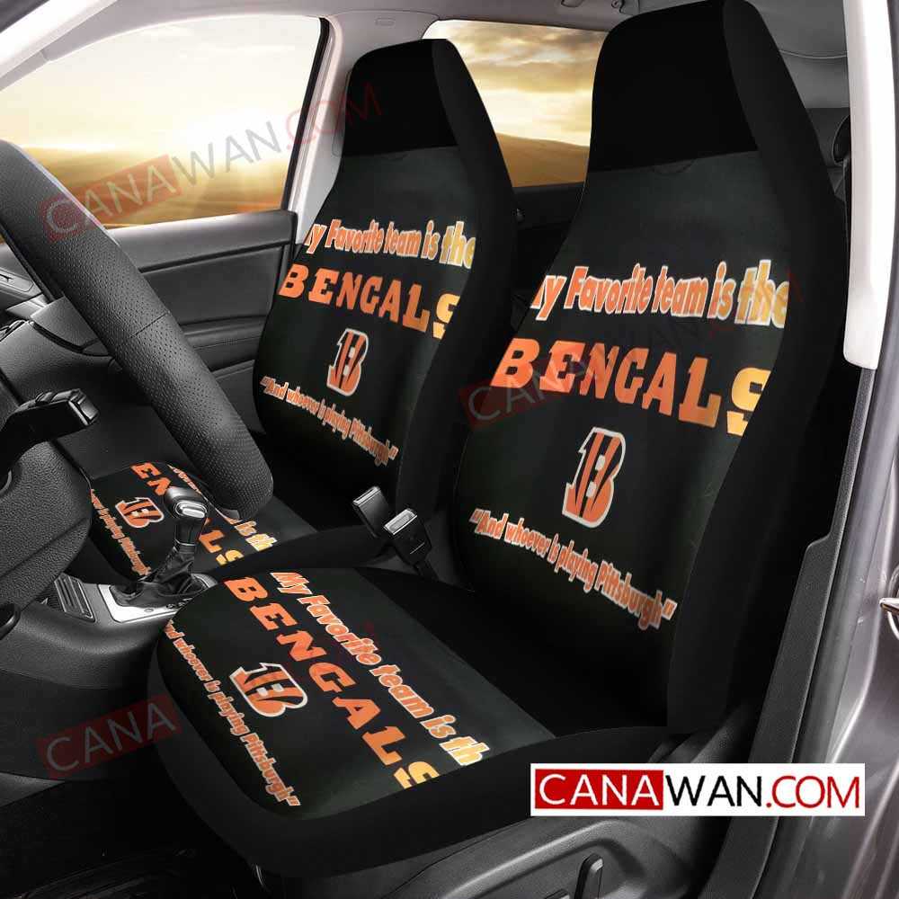 Cincinnati Bengals Car Seat Cover Set CSC6629