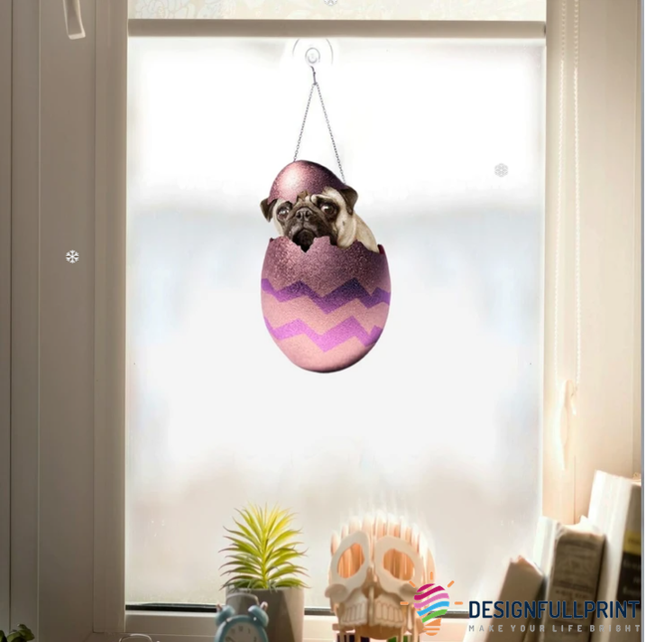 Pug Hanging Ornament Lh Gift For Dog &hellip;
