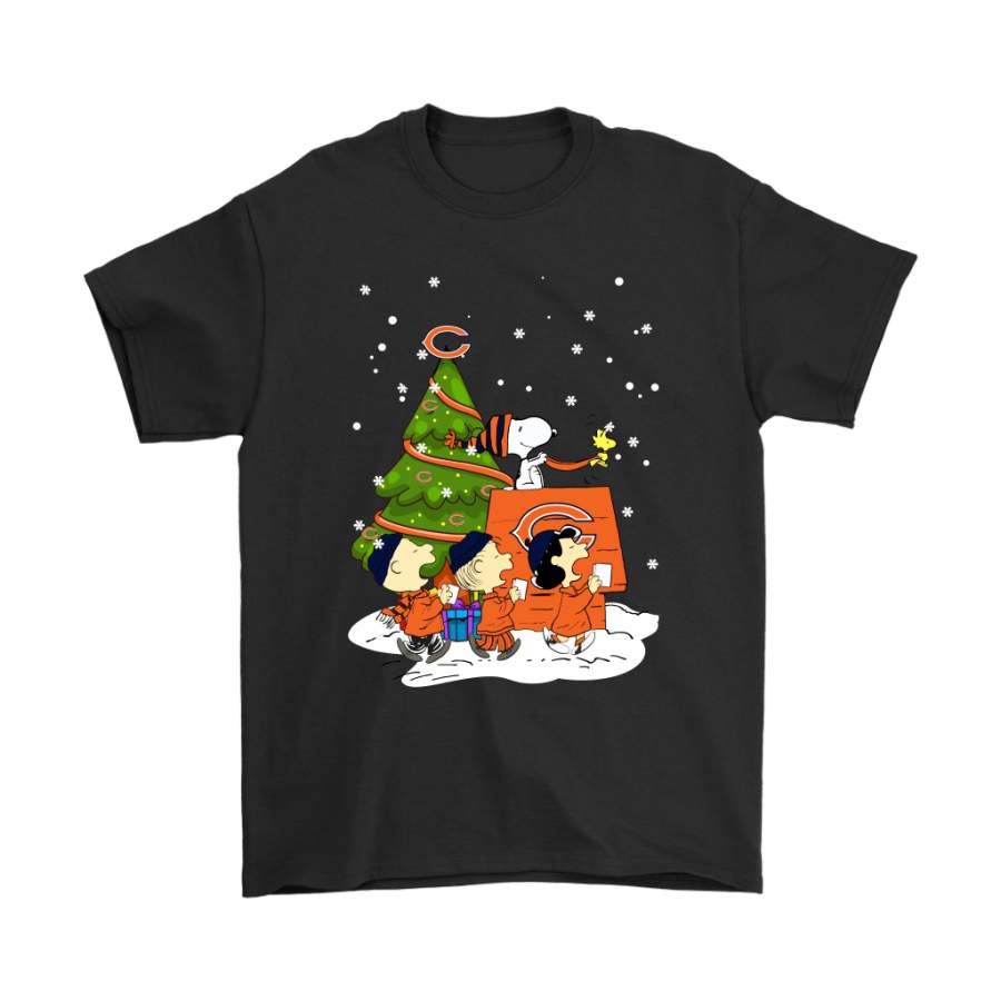 Chicago Bears Are Coming To Town Snoopy Christmas Shirts Monsters of the Midway Nanimate Designed