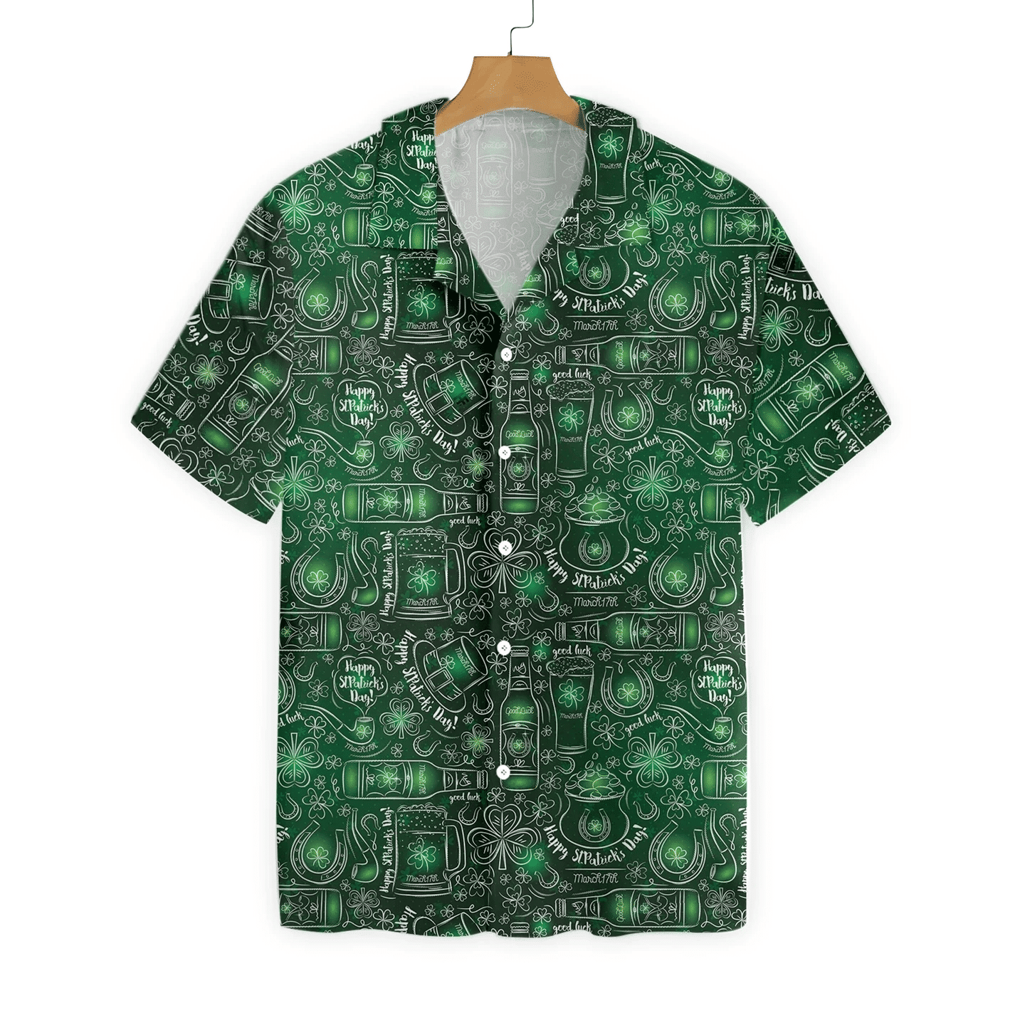 Happy Saint Patrick’S Day Hawaiian Shirt