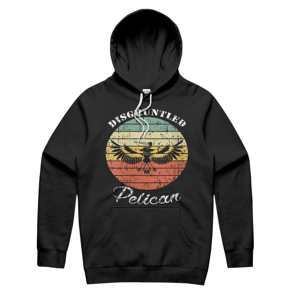 Womens Disgruntled Pelican Funny Quote V-Neck T-Shirt Hoodie