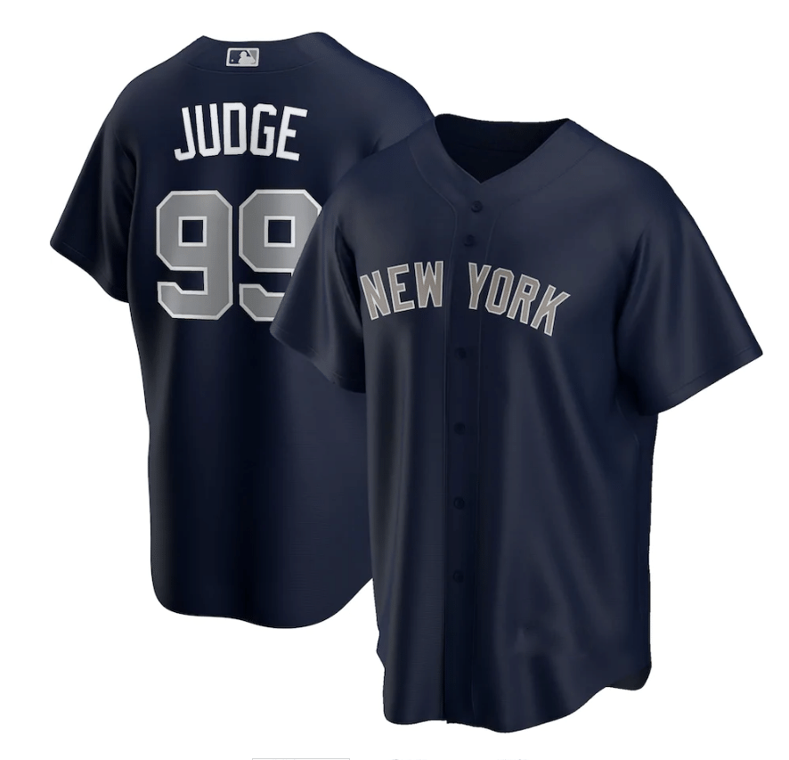 Aaron Judge 99 Ny Yankees Navy All Over Print Baseball Jersey For Fans