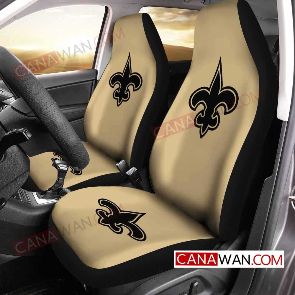 New Orleans Saints Car Seat Cover Set CSC3896