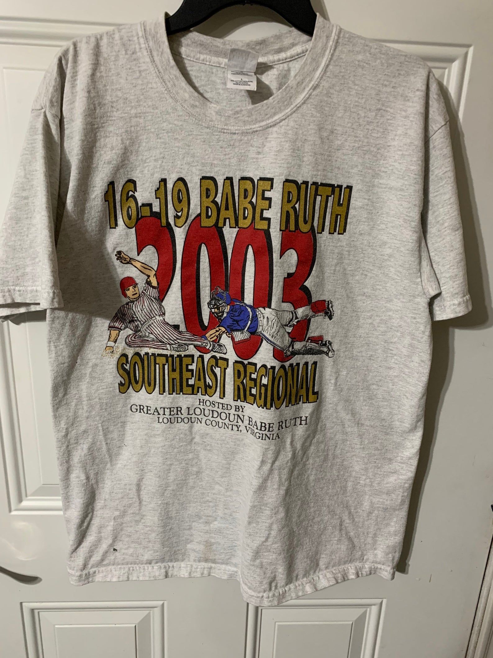 Vintage Babe Ruth Southeast Regional T-Shirt L