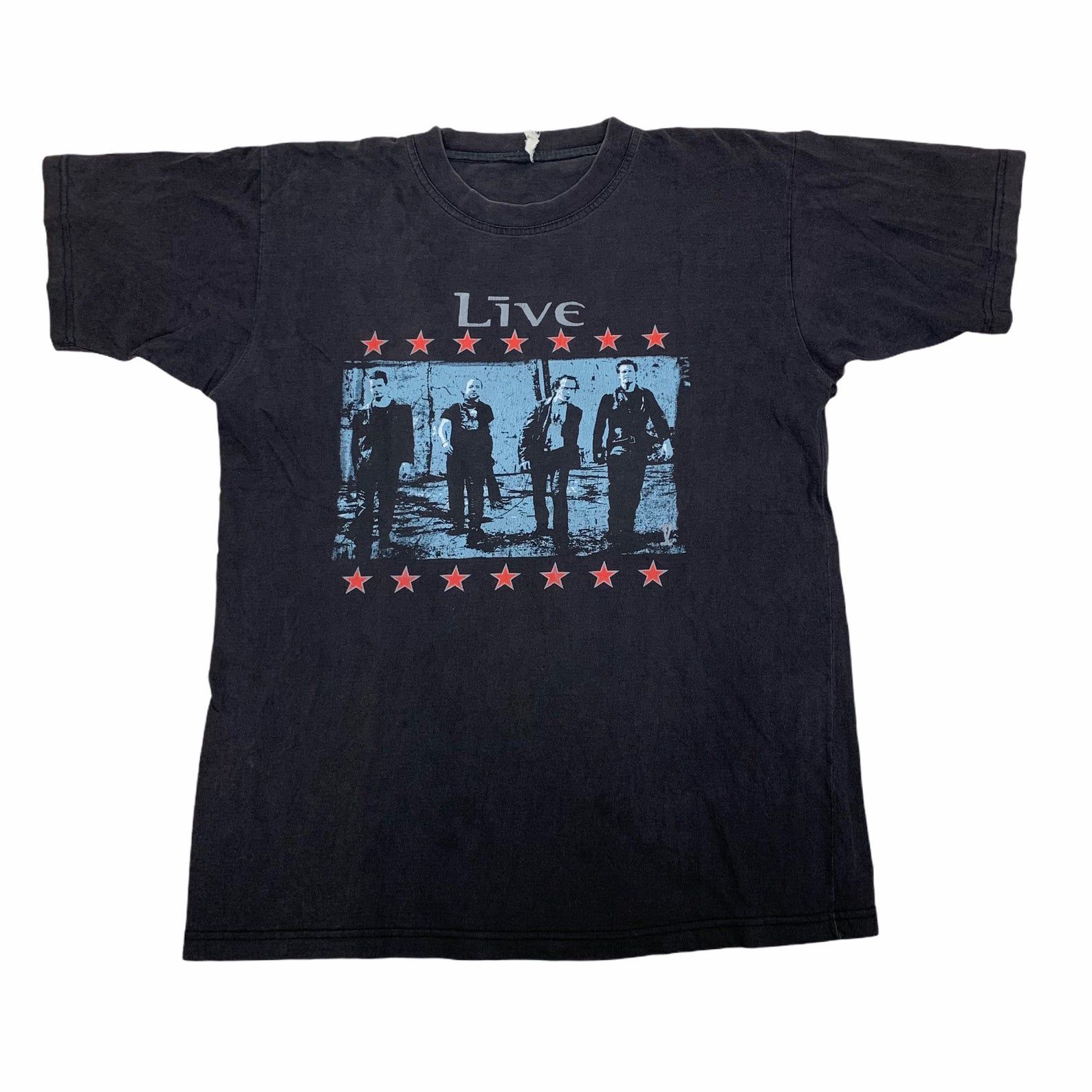 Vintage 90S Live Band Tshirt Rock Grunge Alternative