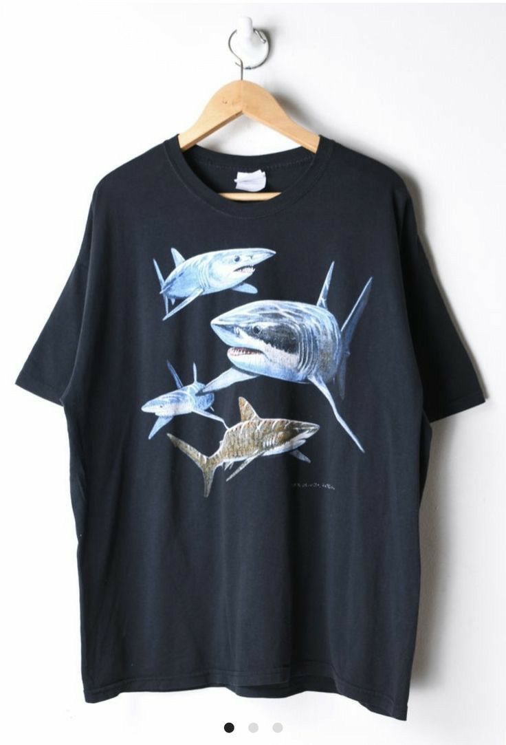 Shirt Ideas, 80s Shark T-Shirt