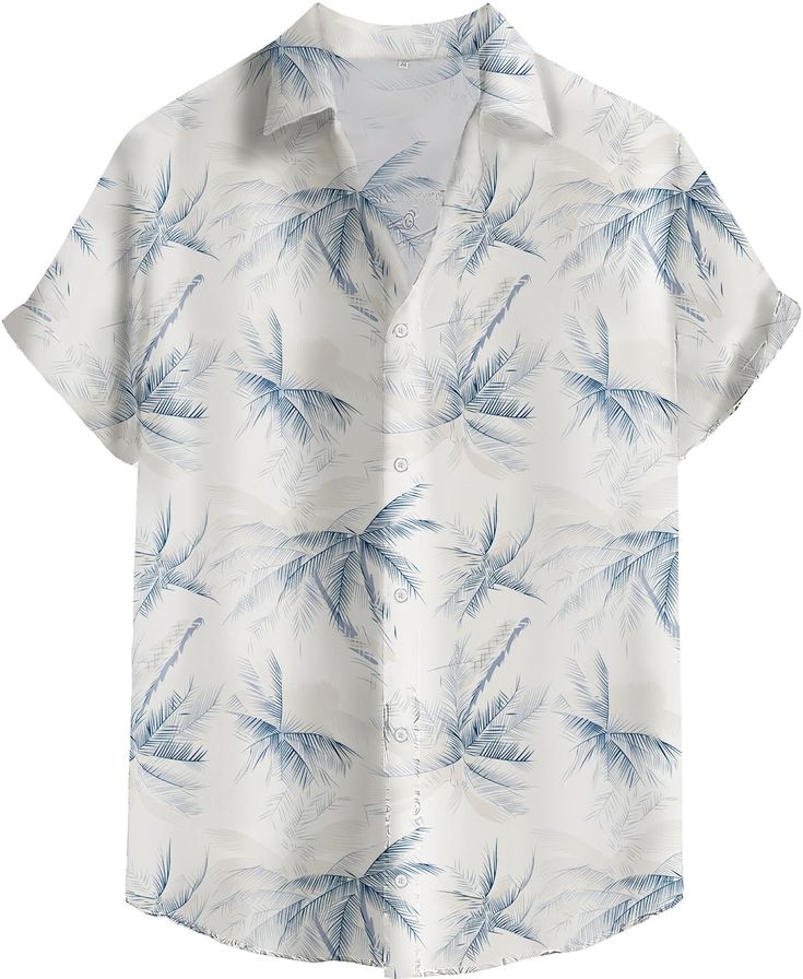 Vzteek Hawaiian Shirt for Men, Summe &hellip;