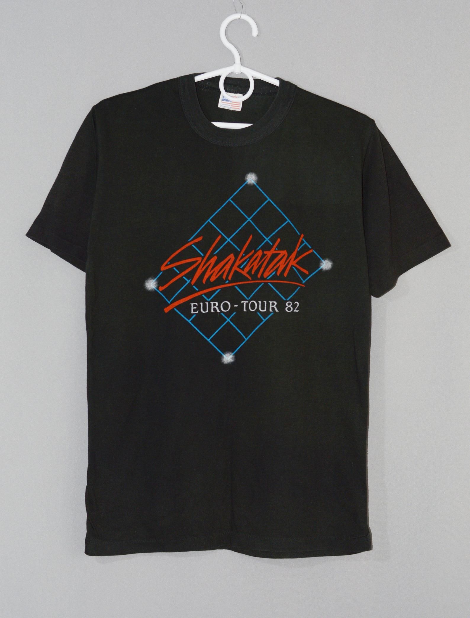 Vintage 1982 Shakatak Euro Tour 82 T Shirt