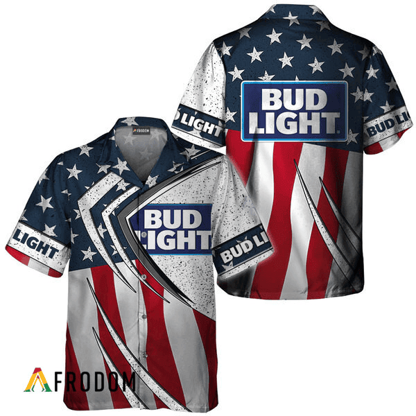 Bud Light Fourth Of July Esports Hawaiian Shirt