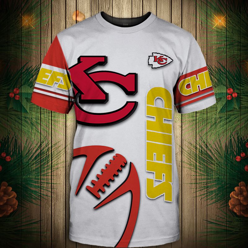 Kansas City Chiefs T-Shirt Graphic Balls Gift For Fans