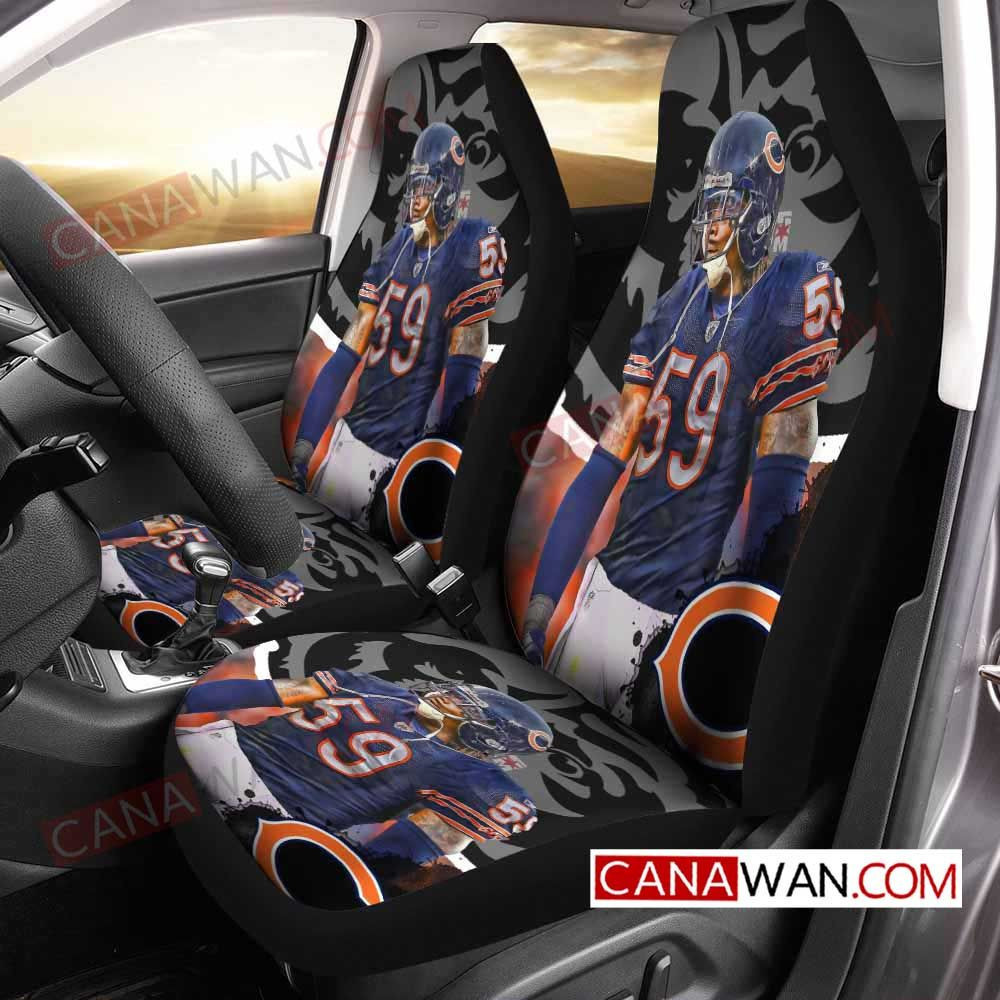 Chicago Bears Car Seat Cover Set CSC8327