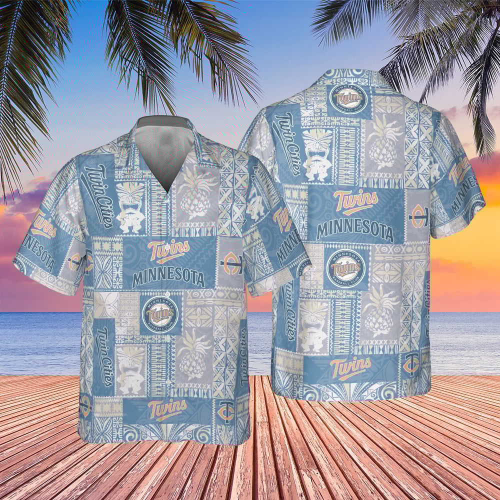 Minnesota Twins Major League Baseball 2023 Aop Hawaiian Shirt