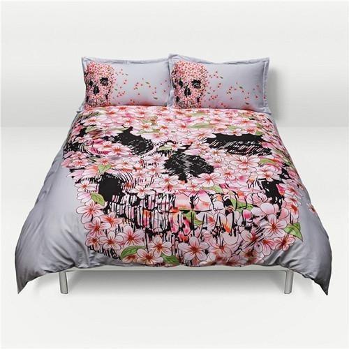 Skull Gift Floral Digital Print Skul &hellip;