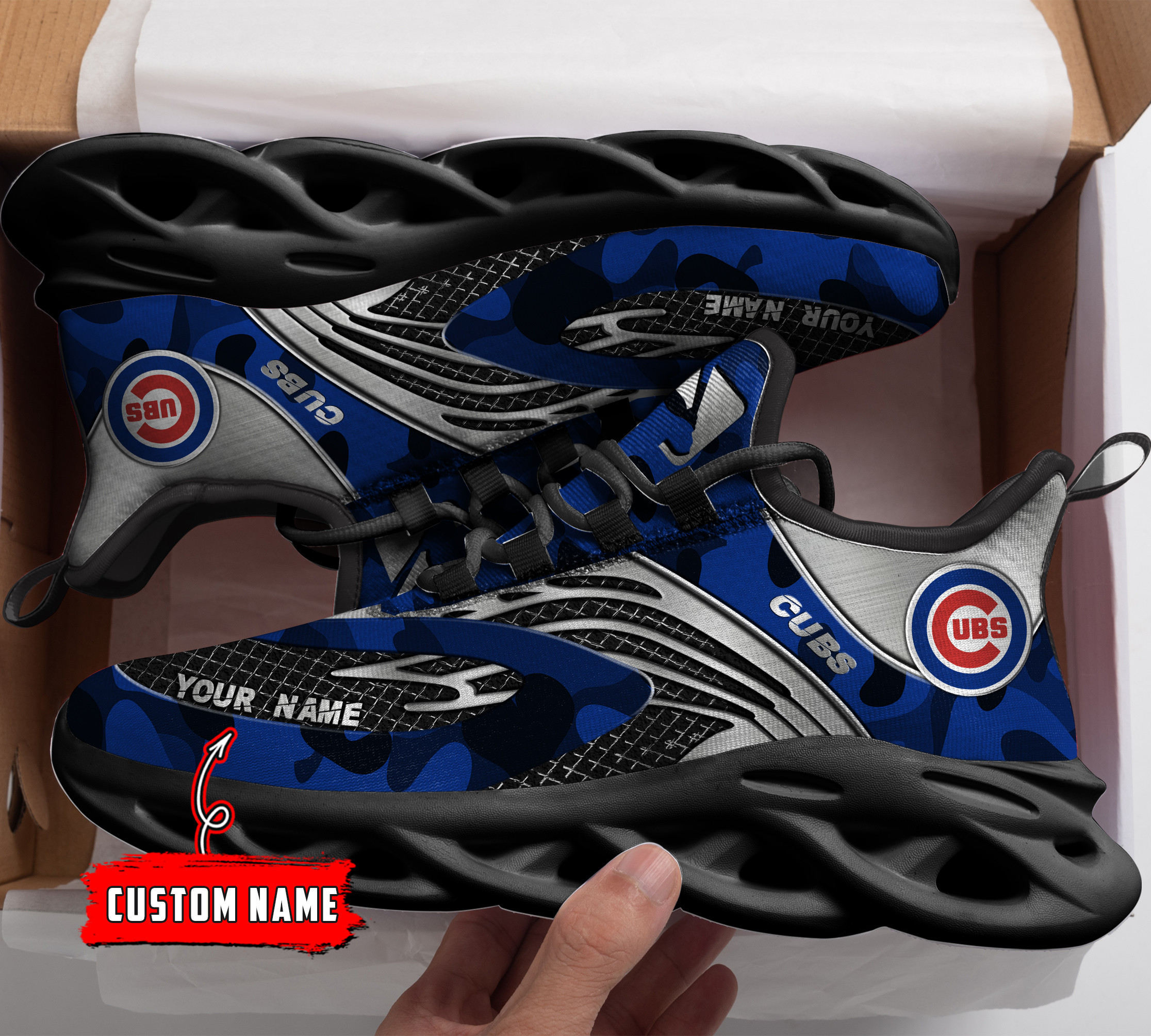 Chicago Cubs Max Soul Shoes Sneakers For Men And Women Ver 15