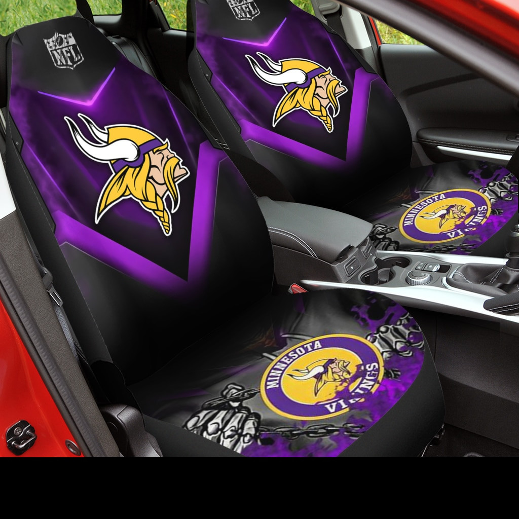 Minnesota Vikings Car Seat Cover Set CSC7949