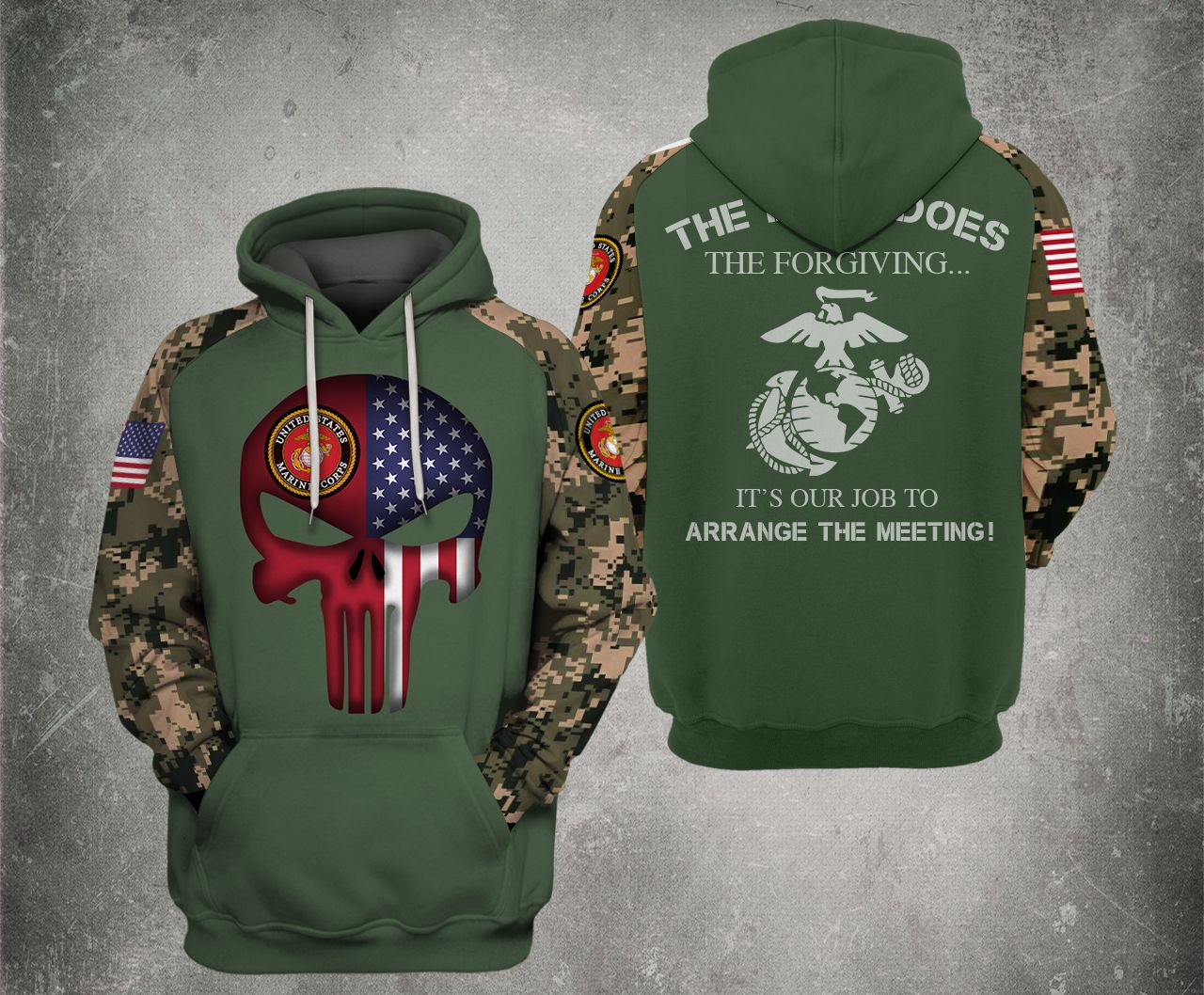 U.S MARINE – UNISEX T SHIRT &# &hellip;