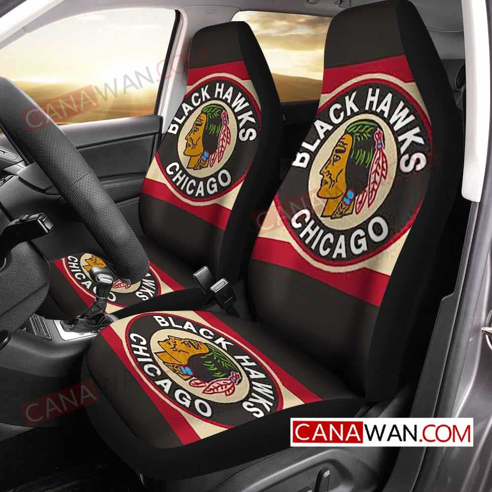 Chicago Blackhawks Car Seat Cover Set CSC2838