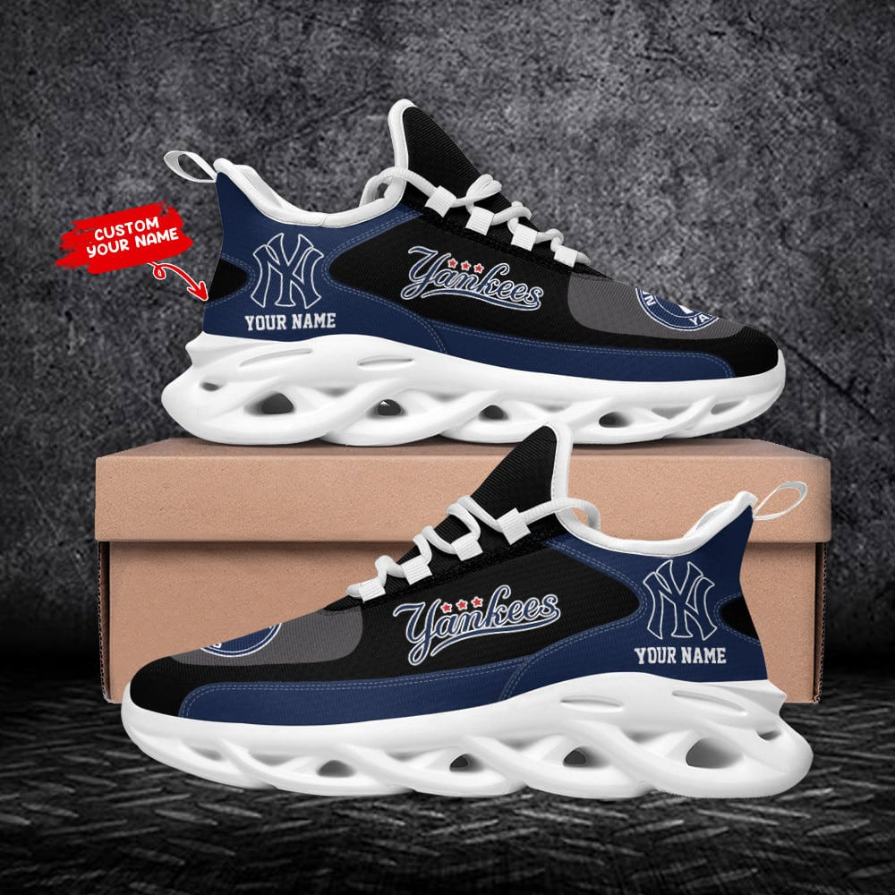 New York Yankees Personalized Clunky Sneaker Max Soul Shoes Ver 48